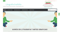 Desktop Screenshot of litografiagrafolito.com